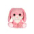 Peluche Puppy Eyes Pets - Lapin rose - GIPSY TOYS - 22 cm