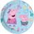 8 Assiettes Peppa Pig Fun