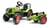 Tracteur à pédales Claas avec arceau et remorque - Vert - Dès 3 ans - 100% Fabriqué en France - Contient 60% de Plastique recyclé - FALK