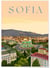 Affiche ville Sofia | A3 : 29,7x42cm