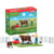 Station de lavage pour vache, Coffret de jeu avec 1 figurine de vache, 1 veau et 1 figurine humaine -  42529 FARM WORLD