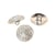 Bouton strass blanc 17mm