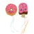 2 Mini-Pull Pinatas Donut & Glace Kawaii Party