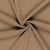 Tissu Jersey piqué lourd de viscose James uni Camel