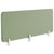 Séparateur Cloison Acoustique de Bureau et Table Vert en Polyester et Matière Synthétique 180 x 40 cm Idéal pour le Open Space