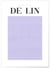 Affiche Gris de Lin | A3 : 29,7x42cm