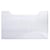 Plaque de recouvrement horizontal A4 - Cristal - Exacompta