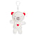 Peluche - Cuty love porte-clés 10 cm - ours