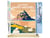 Peinture par Numéro Figured'Art - Affiche Vintage Mont Saint-Michel - Kit de Loisir Créatif DIY Numéro d'Art Complet - 40x50cm toile roulée + châssis en bois à monter