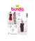 Patron N°7137 Burda : Robe taille n°FR 36-54