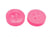 20 BOUTONS Acrylique Rose rond diamètre 11,5 mm 4 trous - creation couture diy