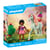 71841 Licorne Ciel rose avec fée