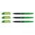 Lot de 3 surligneurs effaçables pointe 3,8 mm - PILOT - Vert - FriXion Light