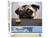 Peinture par Numéro Figured'Art - Chien Carlin Gourmand - Kit de Loisir Créatif DIY Numéro d'Art Complet - 40x50cm toile roulée + châssis en bois à monter