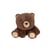 Peluche - Peluche Floppy Choopy Ours Brun – 40 cm