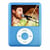 Lecteur MP4 Écran 1.8 Pouces FM Radio E-Book Calendrier Noir Bleu YONIS