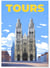 Affiche ville Tours 6 | A3 : 29,7x42cm