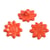 Bouton enfant soleil rouge 15mm