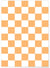 Affiche Damier Orange | A3 : 29,7x42cm