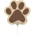 Ballon sur Tige Patte de Chien - 27 cm