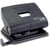 Perforatrice - 2 trous - Noir - Métal - Bureau - Avec guide papier ajustable