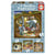 4 Puzzles Progressif Contes de la foret - Educa Borras - Rouge