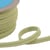 Double cordon fils 10mm vert au mètre