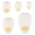 Vaessen Creative Set de perforatrices Ovales 5pcs