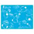 Pochoir plastique souple réutilisable 18,5 x 14,5 cm Fabrika Decoru LAPIN 387