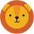 8 Assiettes Lion