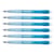 Porte-mines rechargeable PILOT Super Grip Neon - 0,5 mm - Bleu - Dureté HB