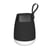 Enceinte Bluetooth Sans Fil Tissu Cylindrique Subwoofer Étanche Avec Lumière RGB Noir YONIS