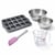 Set pâtisserie avec moule à 12 brownies, 2 bols à mixer, verre mesureur et spatule Zenker