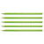 Crayon de couleur POLYCHROMOS FABER-CASTELL - Mine 3,8 mm - Vert clair - Lot de 5