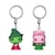 Wicked - Pack 2 porte-clés POP! Thropp & Glinda (Ombre) 4 cm