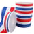 Bobine 24m ruban drapeau francais bleu/blanc/rouge