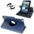 Housse Samsung Galaxy Tab 3 8' Sm T3100 Mode Portrait Paysage Rotation 360° Bleu YONIS