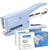 Agrafeuse + agrafes 26/8mm - 2 boites de 5000 agrafes - Bleu clair - Rapesco