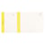 Bloc vendeur à bande couleur 100 feuillets double numérotage - Format 6 ,6x13,5 cm - Jaune - x 50 - Exacompta