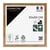 Cadre photo Precious noyer 30x30 cm