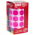 Apli Agipa - Gommettes rouleau Rond Ø 20 mm fuschia x 1 770