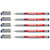 Lot de 5 stylos feutres non permanents - EDDING - Bleu - Pointe fine 0,6 mm
