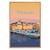 Tableau mural encadré illustration port de Marseille 65x97 cm