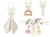 Coffret bébé 4en1 – lapin - EliNeli - Beige