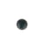 Bouton perle ovale 10mm gris