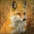 Lot de 4 serviettes en papier découpage collage 33 cm RENARD A 106