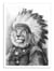 Affiche 30 x 40 cm - Chief - Mike Koubou