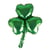 St Patrick - Ballon aluminium trèfle