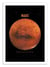 Affiche 30 x 40 cm - Mars - Terry Fan