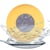 Enceinte Bluetooth Waterproof Portable Mini Subwoofer Pour Douche Avec Micro Intégré Jaune YONIS
